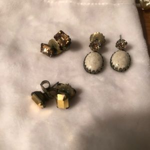 Multiple pairs of Sorrelli post earrings